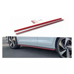Diffuser Volkswagen Polo VI GTI Side Skirts Gloss Black