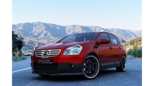 Splitter Nissan Qashqai Front Gloss Black