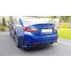 Splitter Lexus RC Rear Central without Diffuser Gloss Black