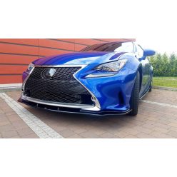 Splitter Lexus RC Front v.2 Gloss Black
