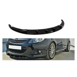 Splitter Opel Corsa D Nurburg OPC VXR Front Gloss Black