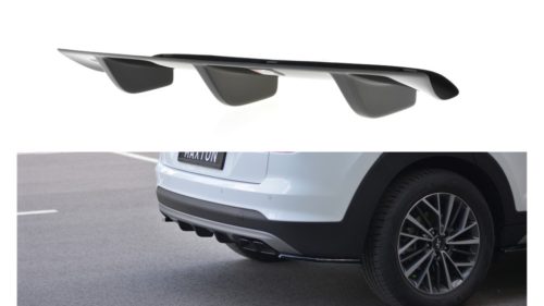 Diffuser Hyundai Tucson III Facelift Rear Valance Gloss Black