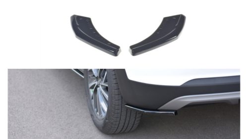 Splitter Hyundai Tucson III Facelift Rear Side Gloss Black