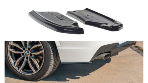 Splitter BMW X3 F25 Facelift M-Pack Rear Side Gloss Black