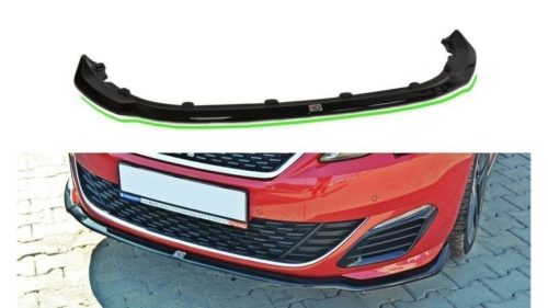 Splitter Peugeot 308 II GTI Front v.1 Gloss Black