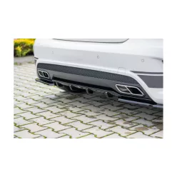 Diffuser Mercedes-Benz A45 AMG W176 Rear Gloss Black