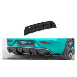 Diffuser Volvo V40 R-design Rear Gloss Black