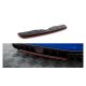 Splitter Subaru WRX STI Rear Central v.2 Red + Gloss Black