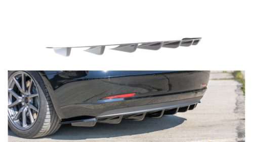 Diffuser Tesla Model 3 Rear Gloss Black