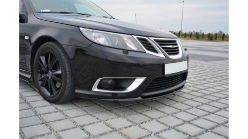 Splitter Saab 9-3 Aero II Facelift Front Gloss Black