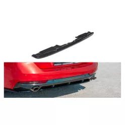  Splitter Peugeot 508 GT II Rear Central without Diffuser Gloss Black