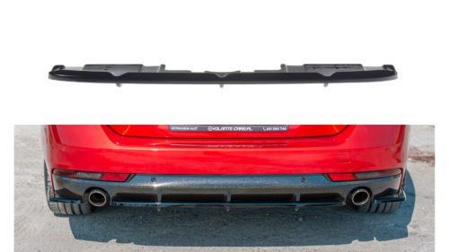 Splitter Peugeot 508 GT II Rear Central with Diffuser Gloss Black