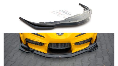 Splitter Toyota Supra V Front v.1 Gloss Black