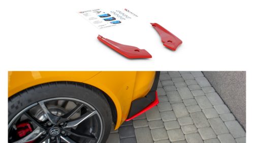 Splitter Toyota Supra V Rear Side v.2 Red