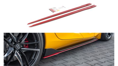 Diffuser Toyota Supra V Side Skirts v.2 Red