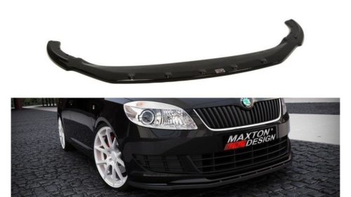 Splitter Skoda Fabia II Facelift Front Gloss Black