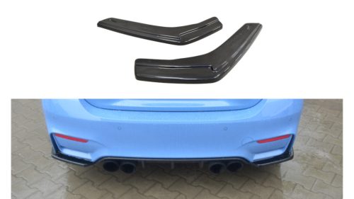 Splitter BMW 4 F82 M-Pack Rear Side v.1 Gloss Black
