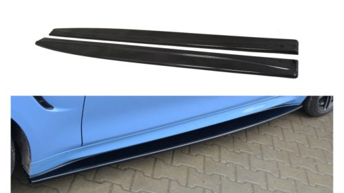 Diffuser BMW 4 F82 M-Pack Side Skirts Gloss Black