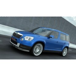 Splitter Skoda Yeti Front Gloss Black