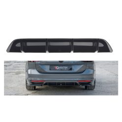 Diffuser Volkswagen Passat B8 R-Line Rear Gloss Black