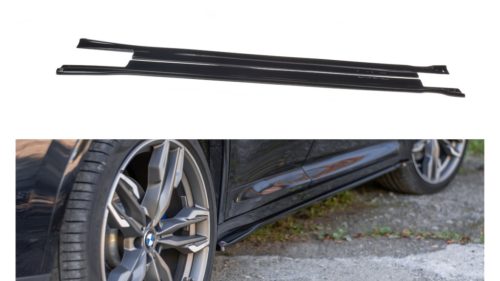 Diffuser BMW X4 G02 M-Pack Side Skirts Gloss Black