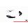Splitter BMW 1 F40 M-Pack Rear Side v.1 Gloss Black