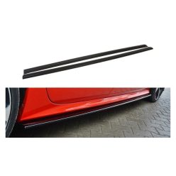 Diffuser Audi A7 C7 Facelift S-Line Side Skirts Gloss Black