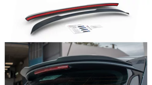 Spoiler Cap Seat Leon III Cupra ST Facelift Gloss Black