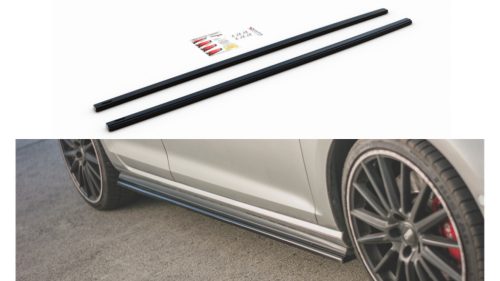 Diffuser Volkswagen Golf 7 GTI Side Skirts v.2 Gloss Black