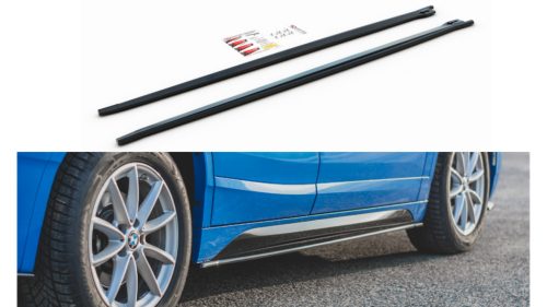 Diffuser BMW X2 F39 M-Pack Side Skirts Gloss Black