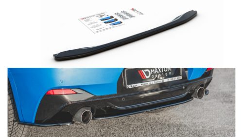 Splitter BMW X2 F39 M-Pack Rear Central Gloss Black