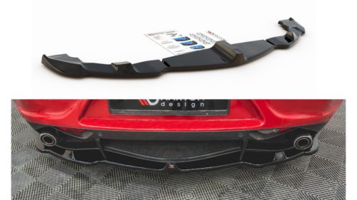 Splitter Alfa Romeo 4C Rear Central Gloss Black