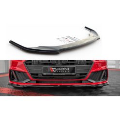 Splitter Audi A7 C8 S-Line Front v.1 Gloss Black