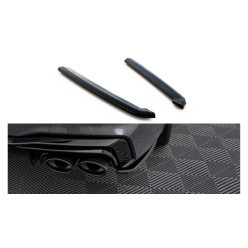 Splitter Audi A7 C8 Facelift S-Line Rear Side Gloss Black