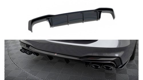 Diffuser Audi S7 C8 Rear Valance Gloss Black