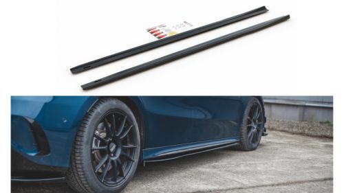 Diffuser Mercedes-Benz A35 AMG W177 Side Skirts v.1 Gloss Black