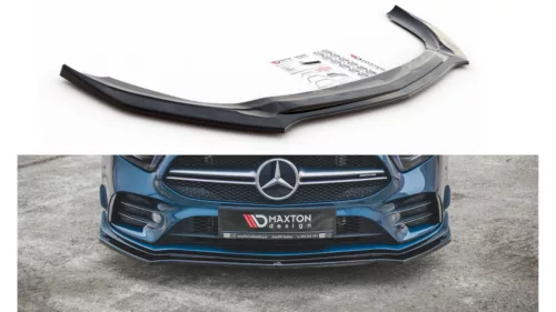 Splitter Mercedes-Benz A35 AMG Aero W177 Front v.2 Gloss Black