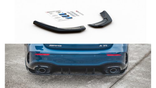 Splitter Mercedes-Benz A35 AMG W177 Rear Side Gloss Black