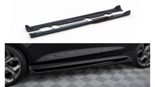 Diffuser Ford Fiesta VIII ST ST-Line Side Skirts v.4 Gloss Black