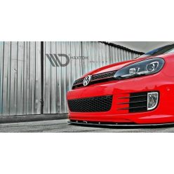   Splitter Volkswagen Golf VI Front v.2 for GTI 35th Gloss Black