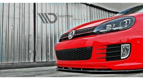 Splitter Volkswagen Golf VI Front v.2 for GTI 35th Gloss Black