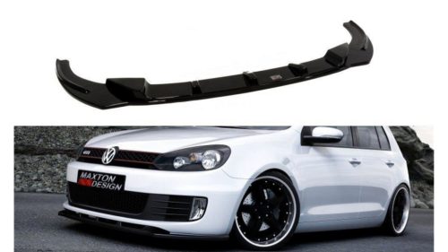 Splitter Volkswagen Golf VI GTI Front Gloss Black