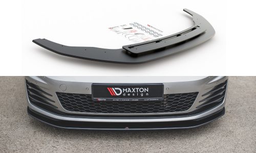 Splitter Volkswagen Golf 7 GTI Front Racing Durability Black