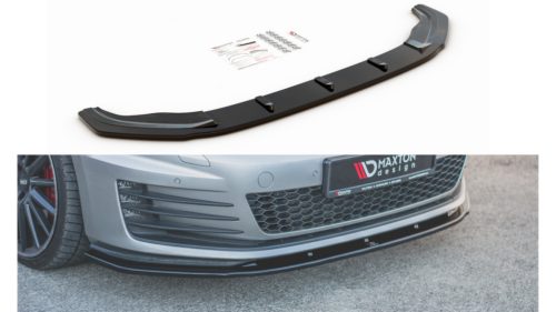 Splitter Volkswagen Golf 7 GTI Front v.1 Gloss Black