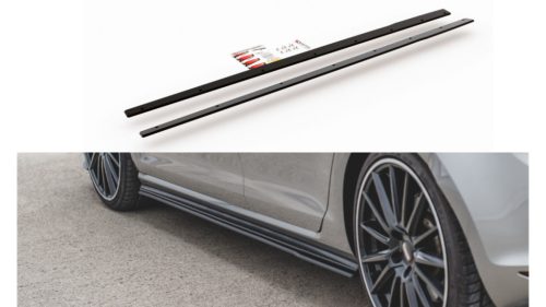 Diffuser Volkswagen Golf 7 GTI Side Skirts Racing Red