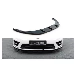 Splitter Volkswagen Golf 7 R Front v.1 Gloss Black