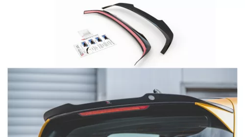Spoiler Cap Volkswagen Golf 8 v.2 Gloss Black