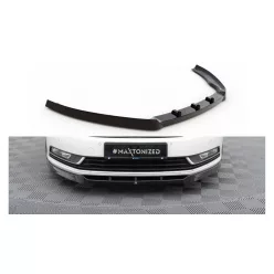 Splitter Volkswagen Passat B7 Front Gloss Black