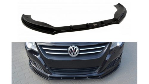 Splitter Volkswagen Passat CC Front v.1 Gloss Black
