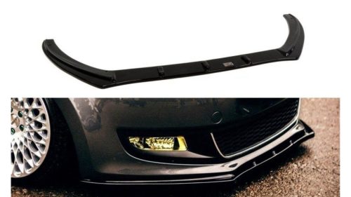 Splitter Volkswagen Polo V Front Gloss Black